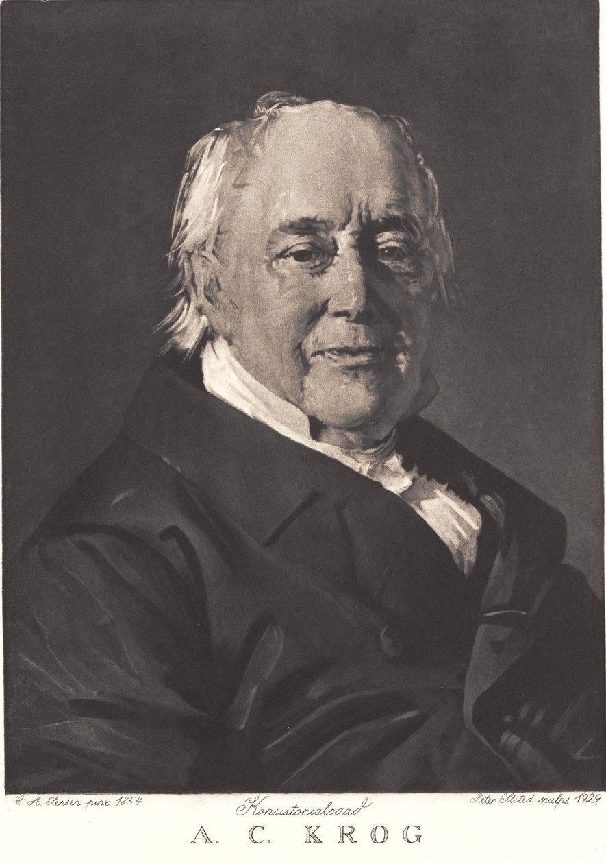 A. C. Krog af Peter Vilhelm Ilsted
