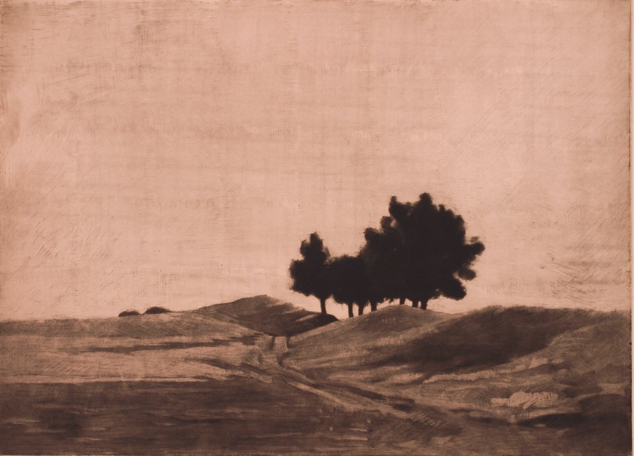 Aftenlandskab af Peter Vilhelm Ilsted