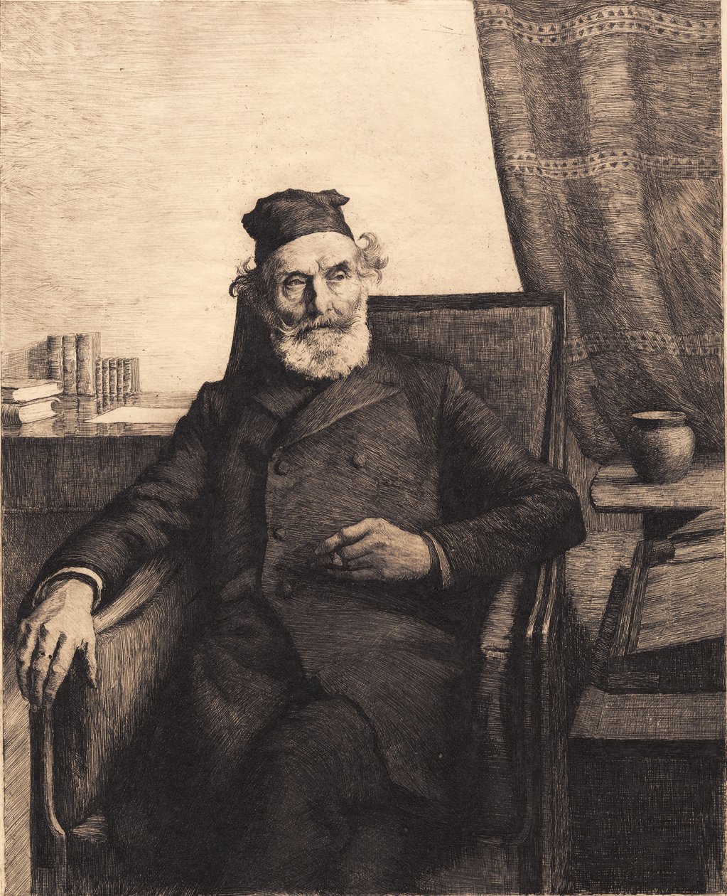 Kunstnerens fader, Jens Peter Ilsted af Peter Vilhelm Ilsted