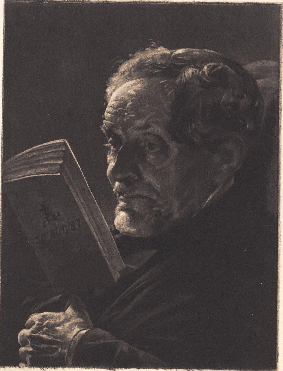 Overlæge C. V. Zahrtmann af Peter Vilhelm Ilsted