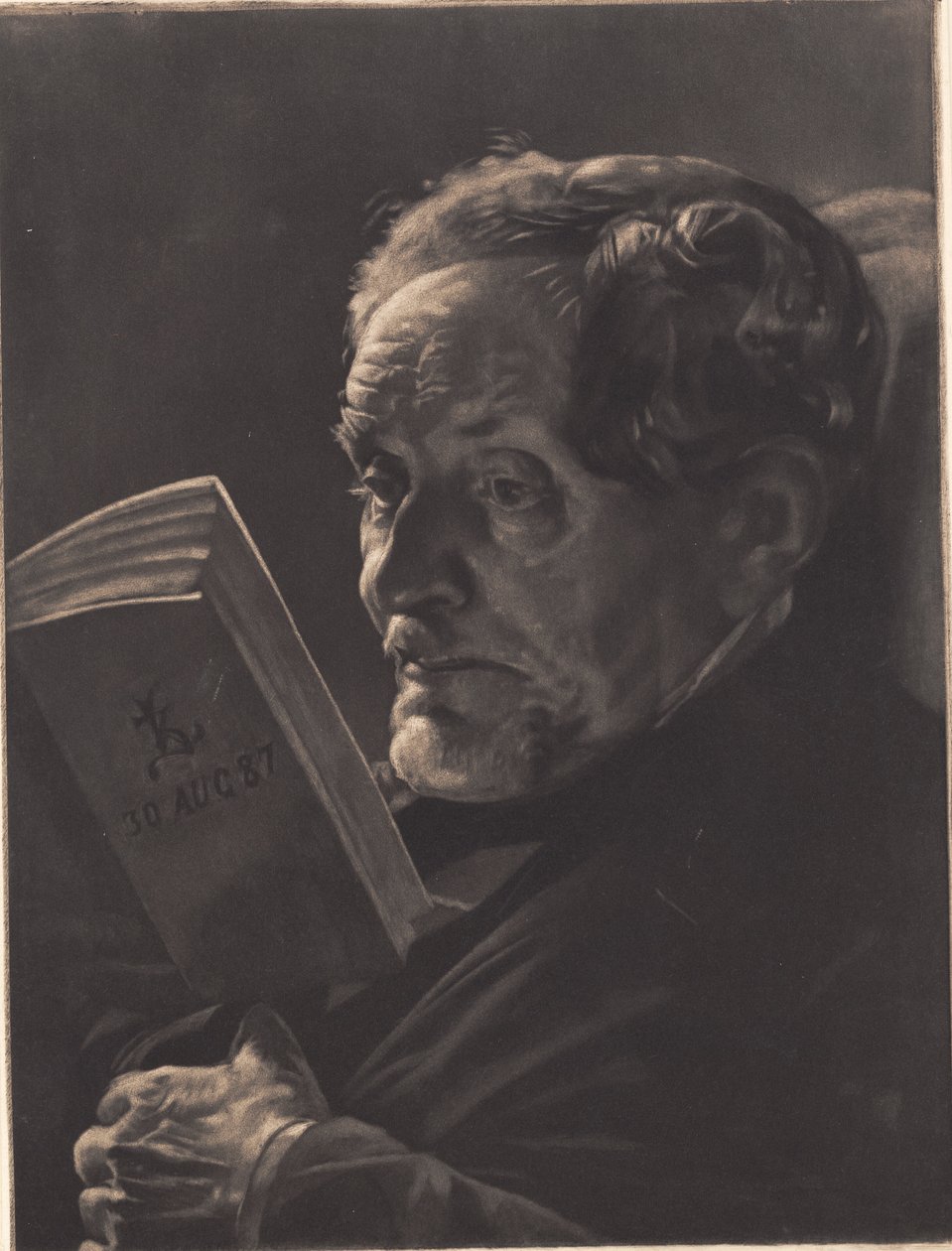 Overlæge C. V. Zahrtmann af Peter Vilhelm Ilsted