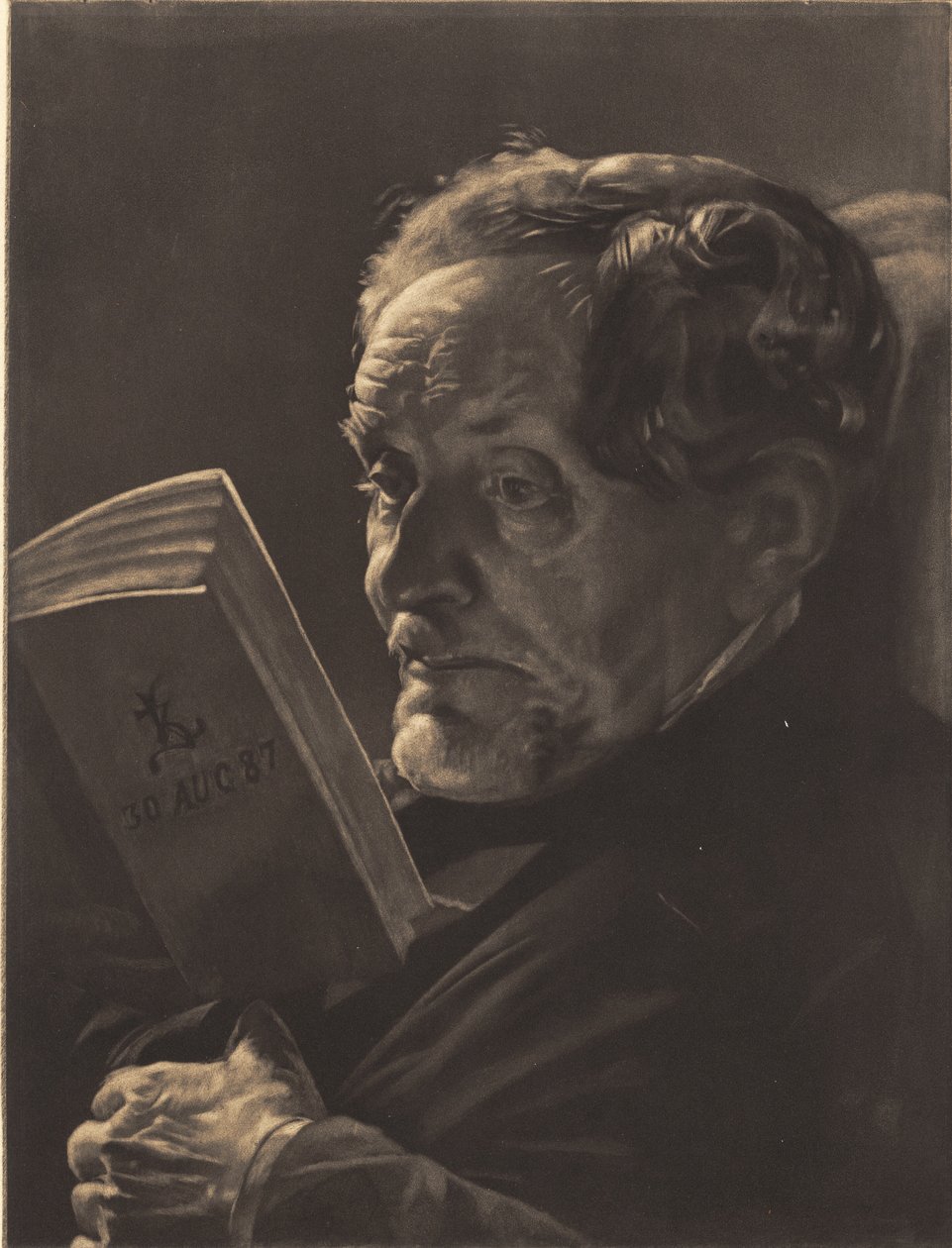 Overlæge C. V. Zahrtmann af Peter Vilhelm Ilsted