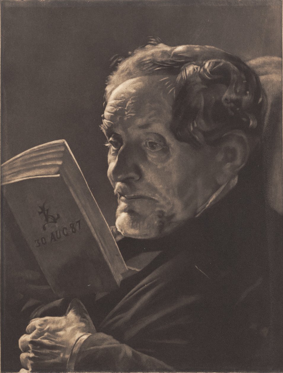 Overlæge C. V. Zahrtmann af Peter Vilhelm Ilsted