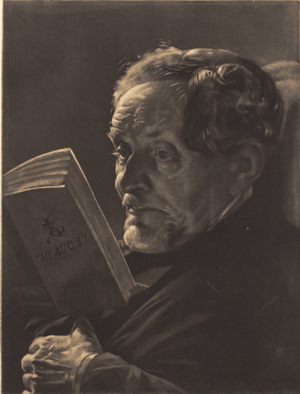 Overlæge C. V. Zahrtmann af Peter Vilhelm Ilsted