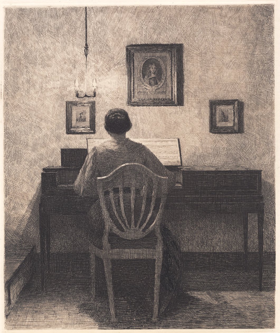 Legende dame af Peter Vilhelm Ilsted