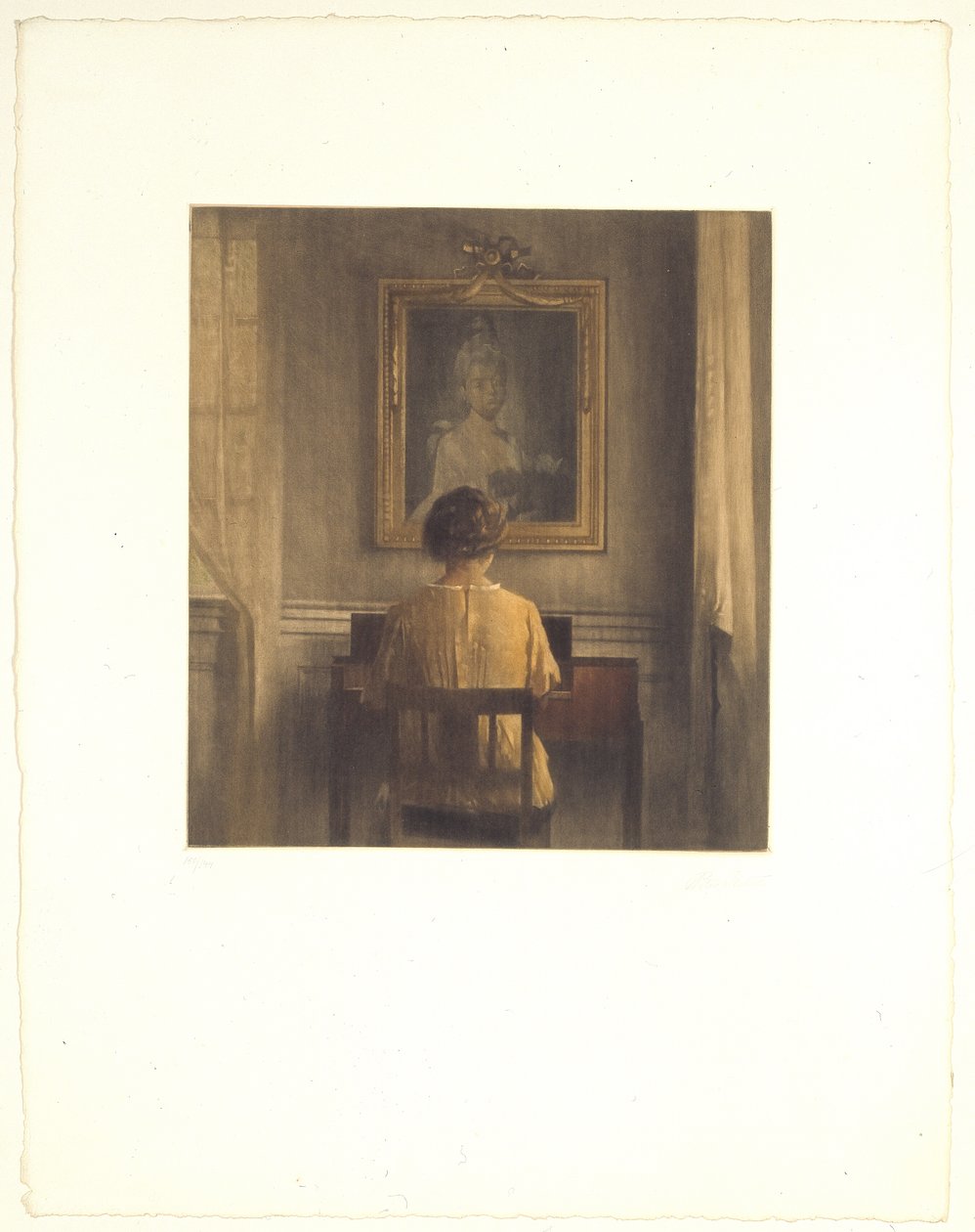 Ved spinettet af Peter Vilhelm Ilsted