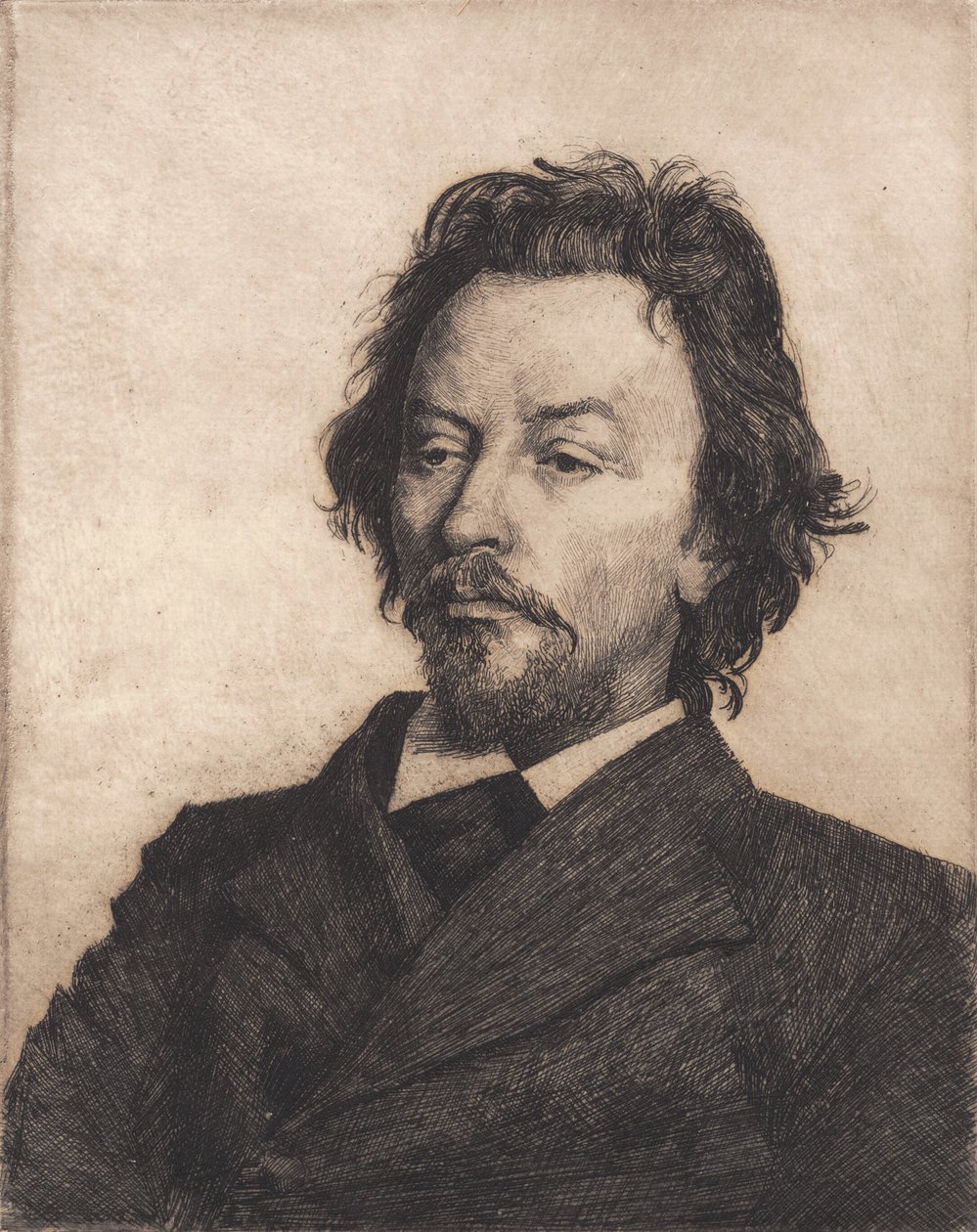 Vilhelm Hammershøi af Peter Vilhelm Ilsted