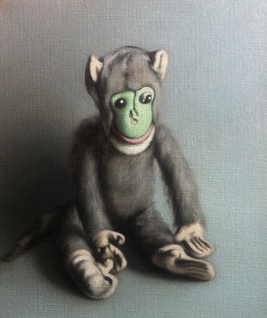 Green Face Monkey, 2006 af Peter Jones