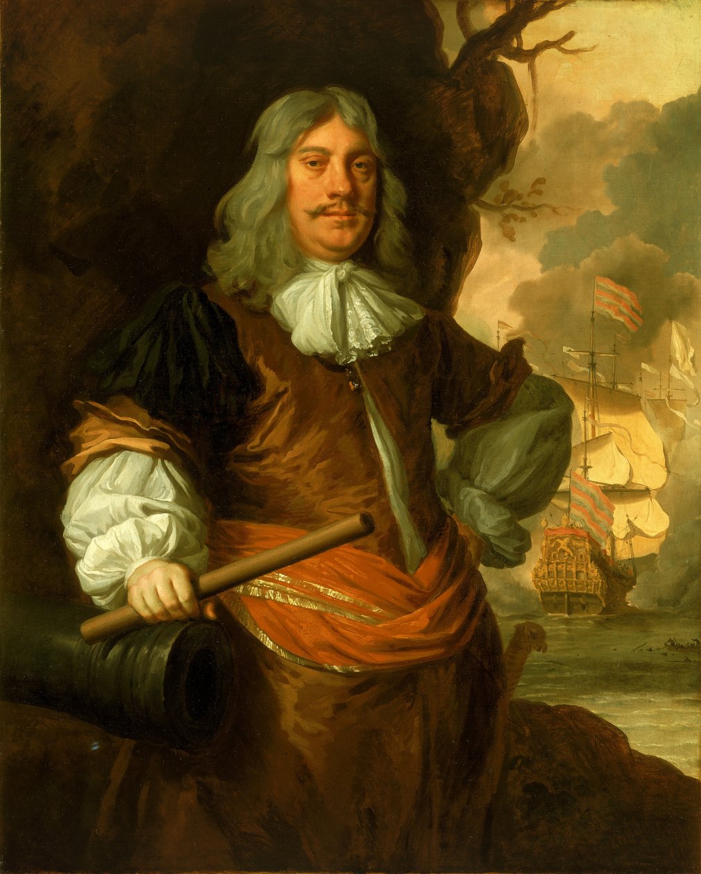 Cornelis van Tromp (1629-1691), ca. 1675 (olie på lærred) af Peter Lely