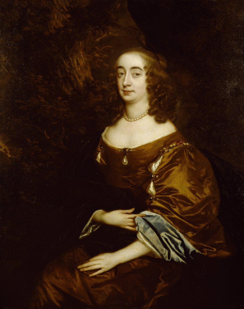 Elizabeth Clifford, grevinde af Cork, og senere grevinde af Burlington (olie på lærred) af Peter Lely