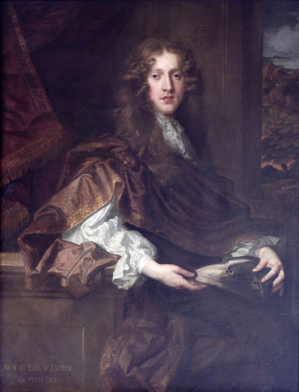 John, 5. jarl af Exeter (olie) af Peter Lely