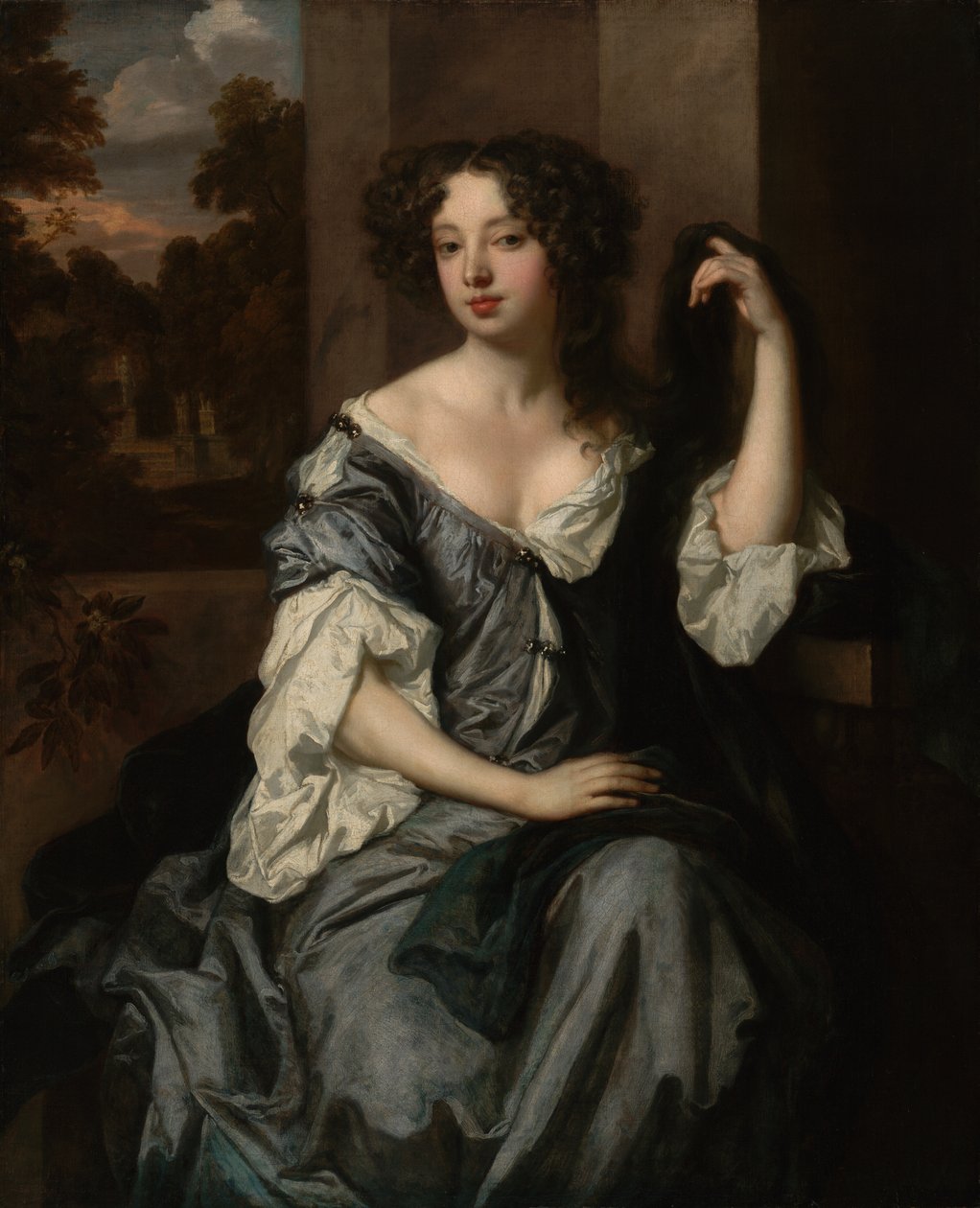 Portræt af Louise de Keroualle, hertuginde af Portsmouth af Peter Lely