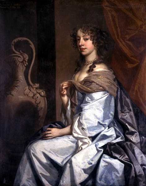 Portræt af Mary Bagot, grevinde af Middlesex og Dorset (1645-79) (olie på lærred) af Peter Lely