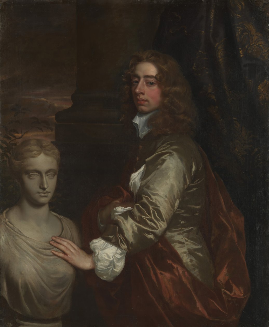 Sir Henry Capel 1638-1696. af Peter Lely