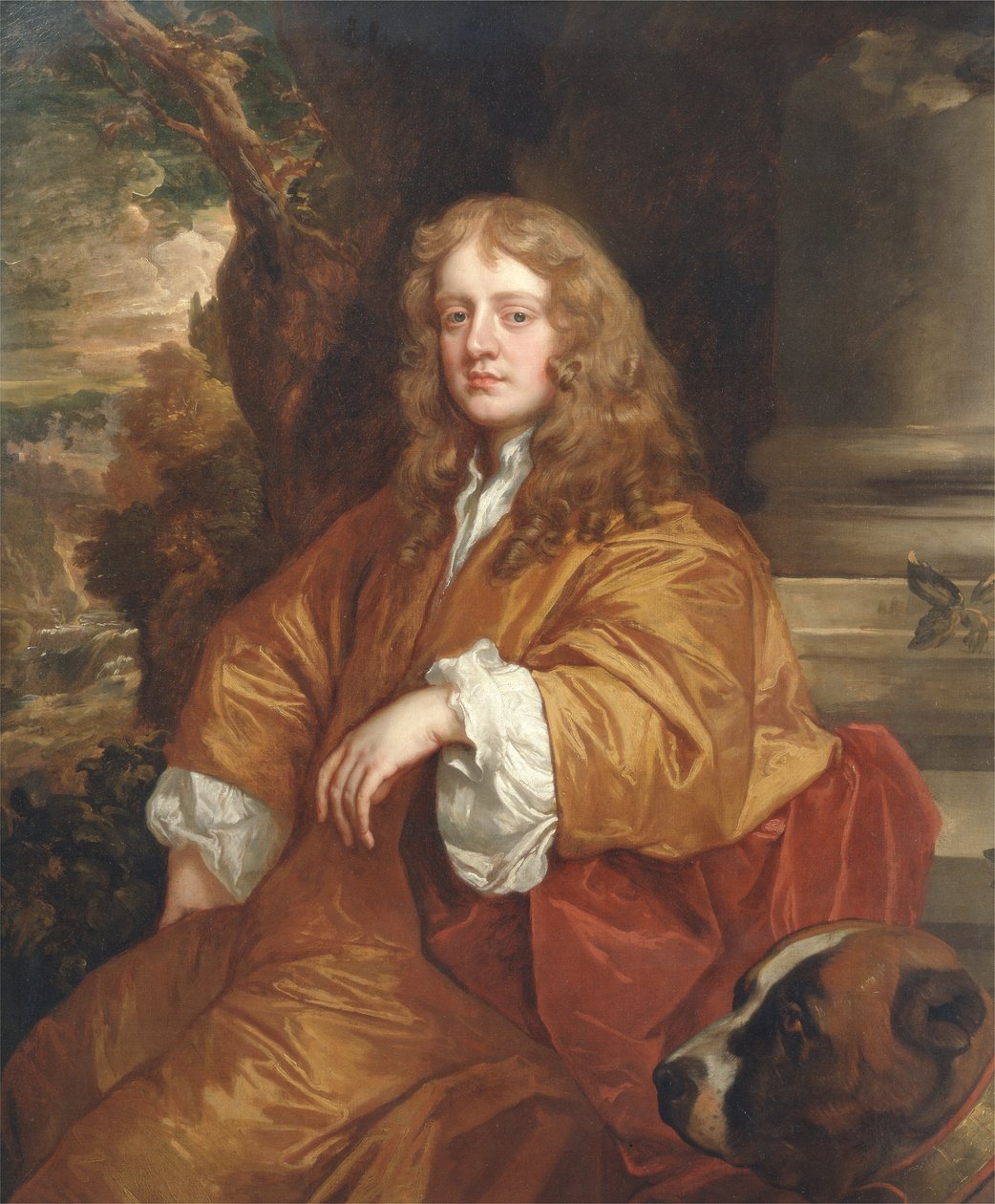 Sir Ralph Bankes, ca. 1660-65 (olie på lærred) af Peter Lely