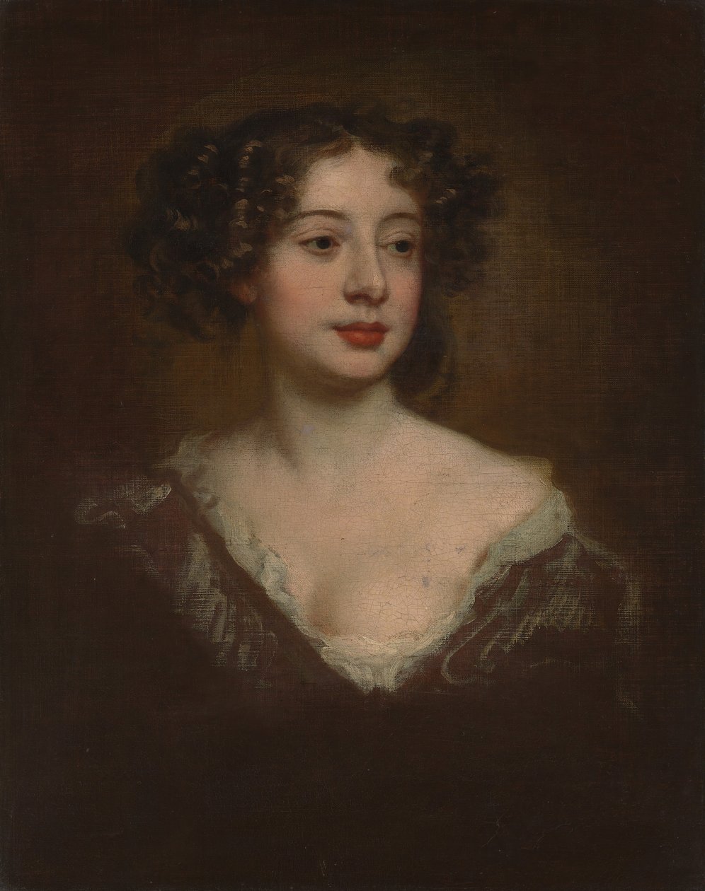 Studie til et portræt af en kvinde, 1670