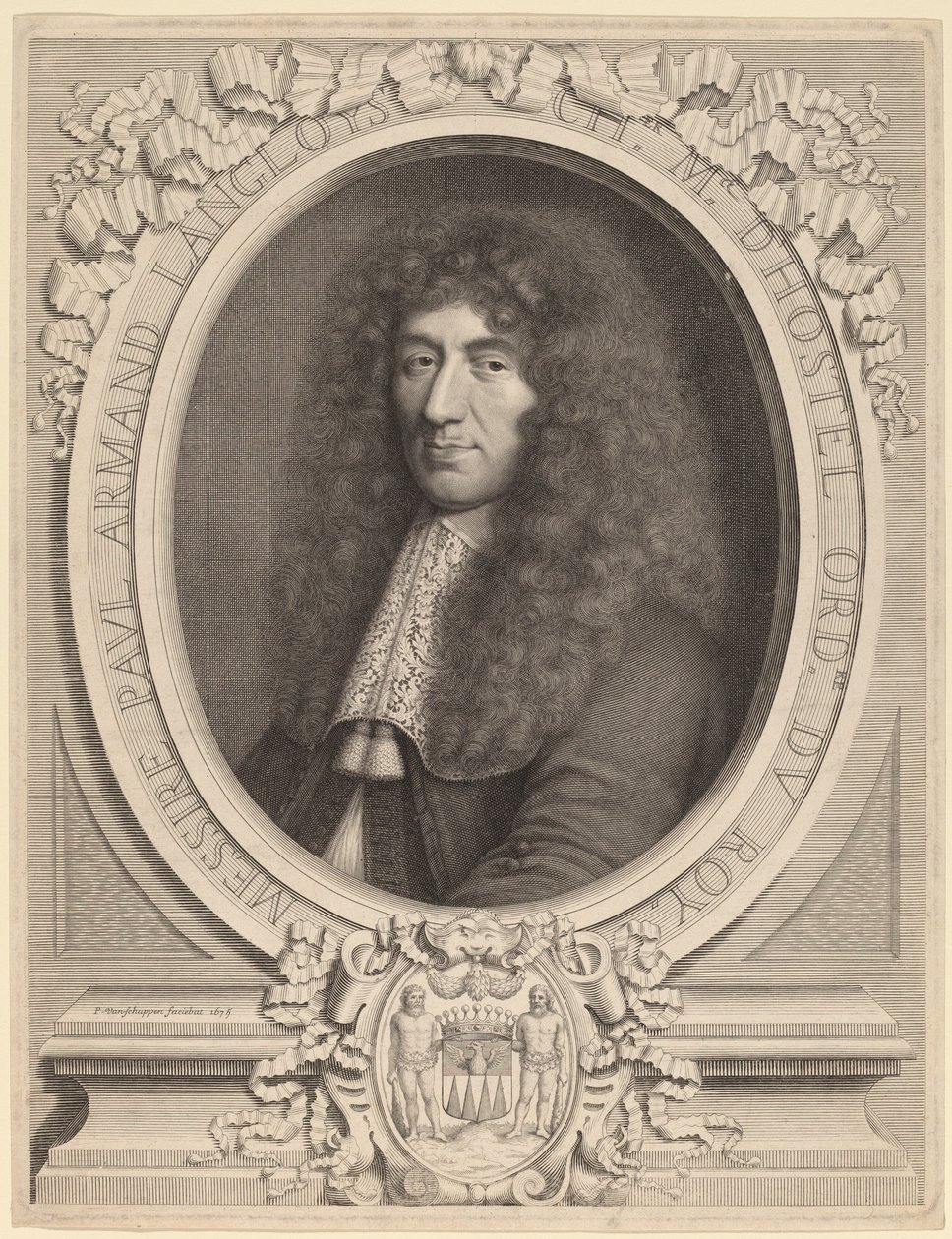 Langlois de Blancfort af Peter Ludwig van Schuppen