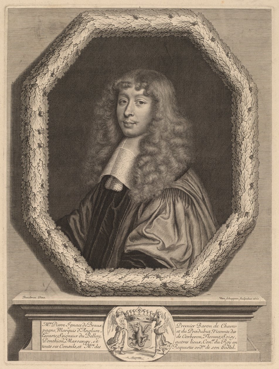 Peter Ignatius af Braux af Peter Ludwig van Schuppen after Henri Beaubrun
