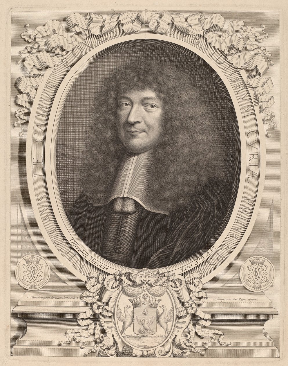 Nicholas Le Camus af Peter Ludwig van Schuppen after Pieter