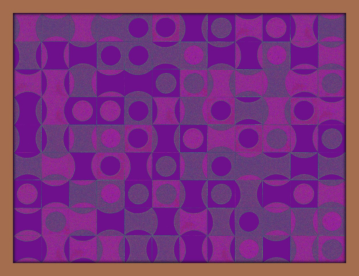 COMPOSITE FIDELITY, 2017, AKRYL PÅ PAPIR af Peter McClure