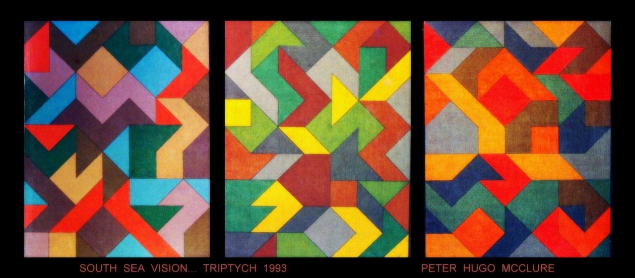 SYDSHAVSVISION. TRIPTYK af Peter McClure