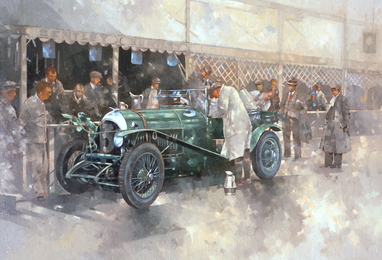Bentley Old No.7 (olie på lærred) af Peter Miller