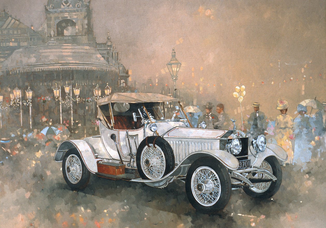 Ghost in Scarborough (olie på lærred) af Peter Miller