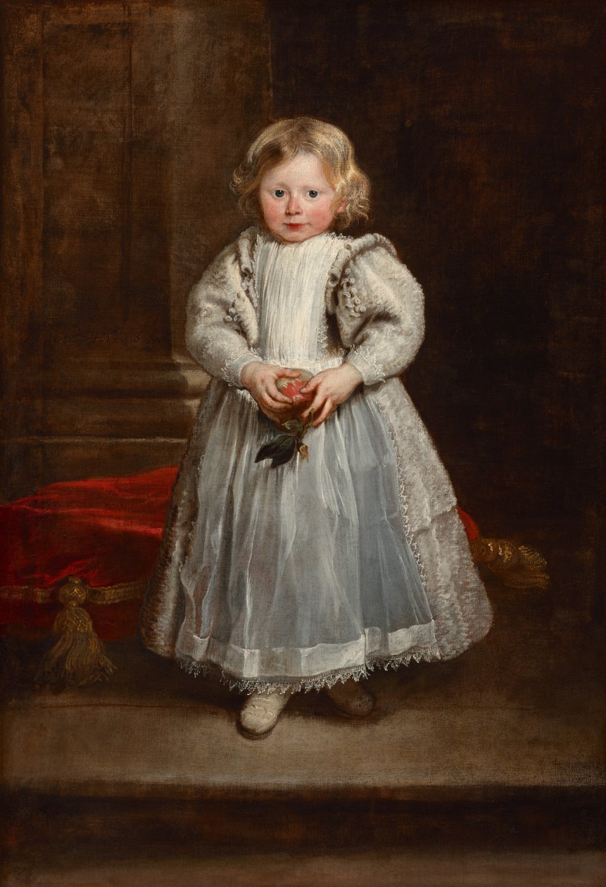 Maddalena Cattaneo af Peter P. & Dyck Anthony Van (1599-1641) Rubens