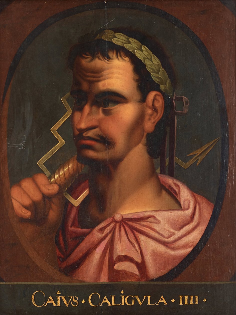 Caius Caesar Germanicus dit Caligula (12-41) - Kejser Caligula par Rubens, Peter Paul af Peter Paul (school of) Rubens