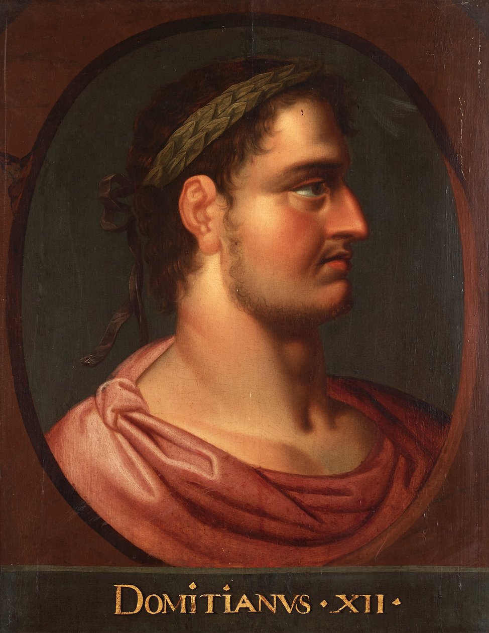 Romersk kejser Domitian (51-96) - Kejser Domitian af Rubens, Peter Paul af Peter Paul (school of) Rubens
