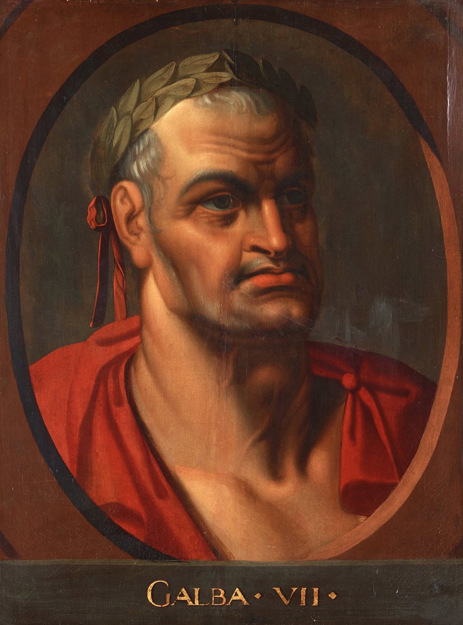 Kejser Galba (3 avant JC-69) af Rubens, Peter Paul af Peter Paul (school of) Rubens