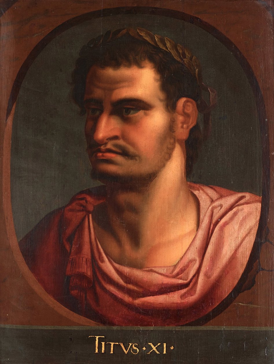 Kejser Titus (39-81) af Rubens, Peter Paul af Peter Paul (school of) Rubens