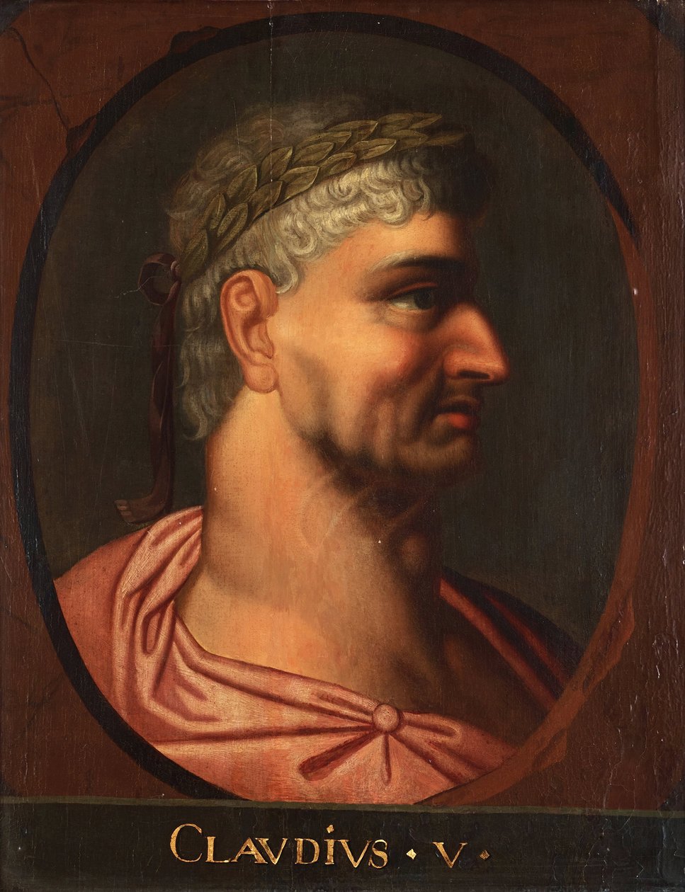 Kejser Claudius (10-54 e.Kr.) - Kejser Claudius af Rubens, Peter Paul af Peter Paul (school of) Rubens