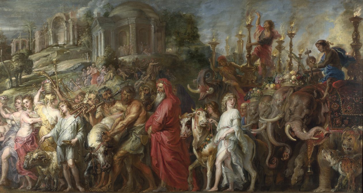 En romersk triumf, ca. 1630 af Peter Paul Rubens