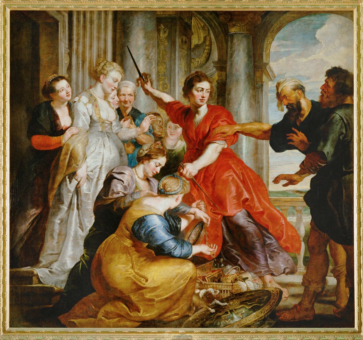 Akilles opdaget af Odysseus blandt Lykomedes