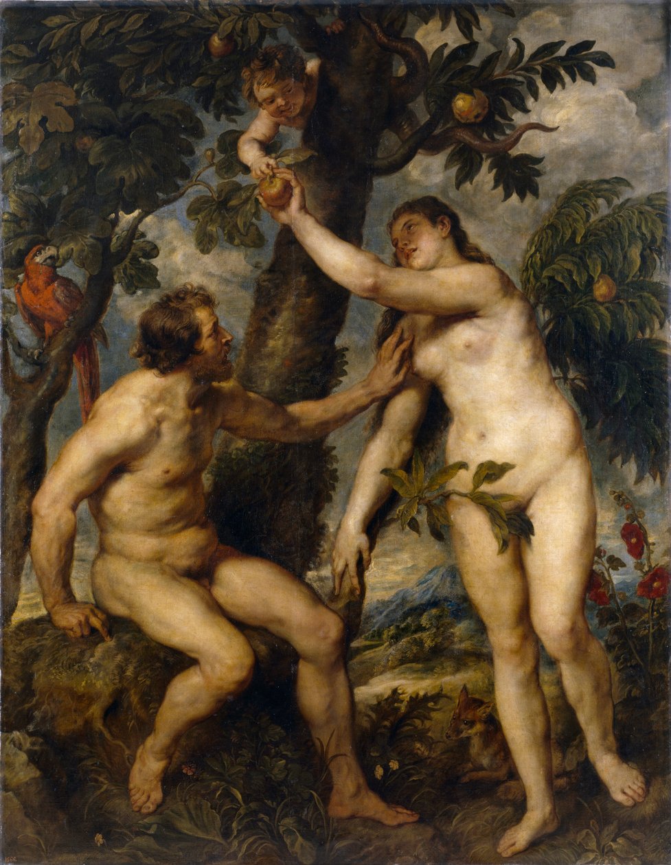 Adam og Eva af Peter Paul Rubens