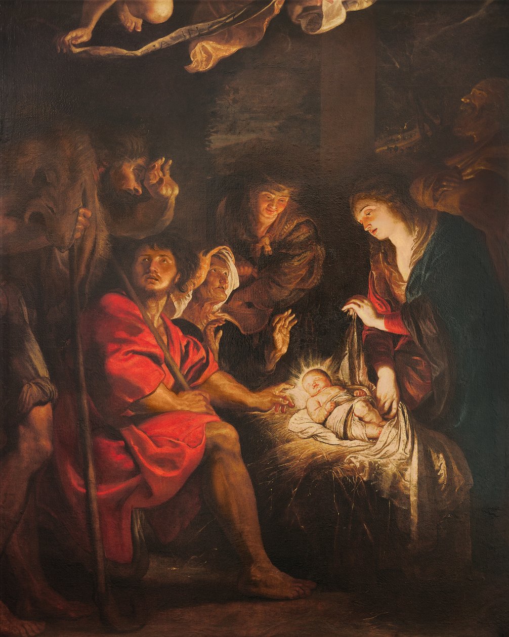 Tilbedelse af hyrder af Peter Paul Rubens