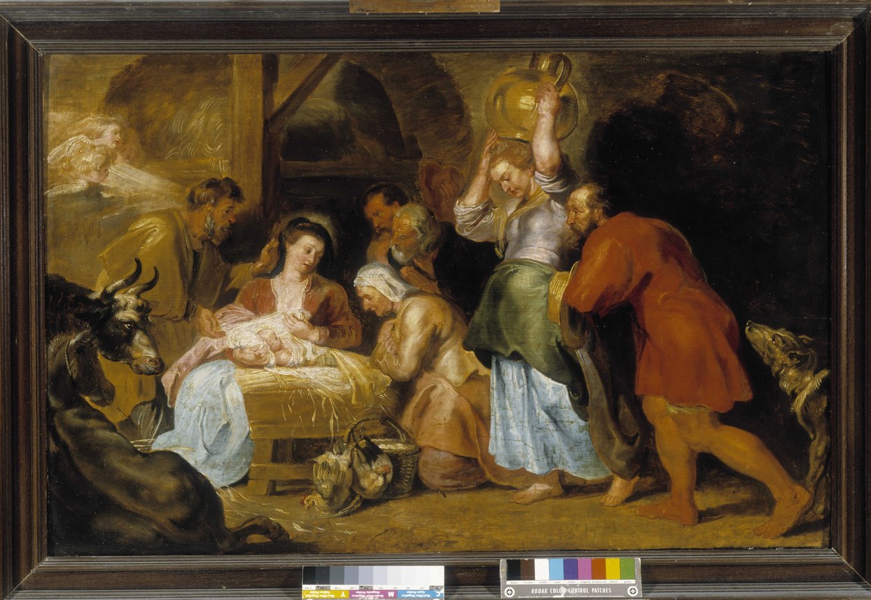 Tilbedelse af hyrderne af Peter Paul Rubens