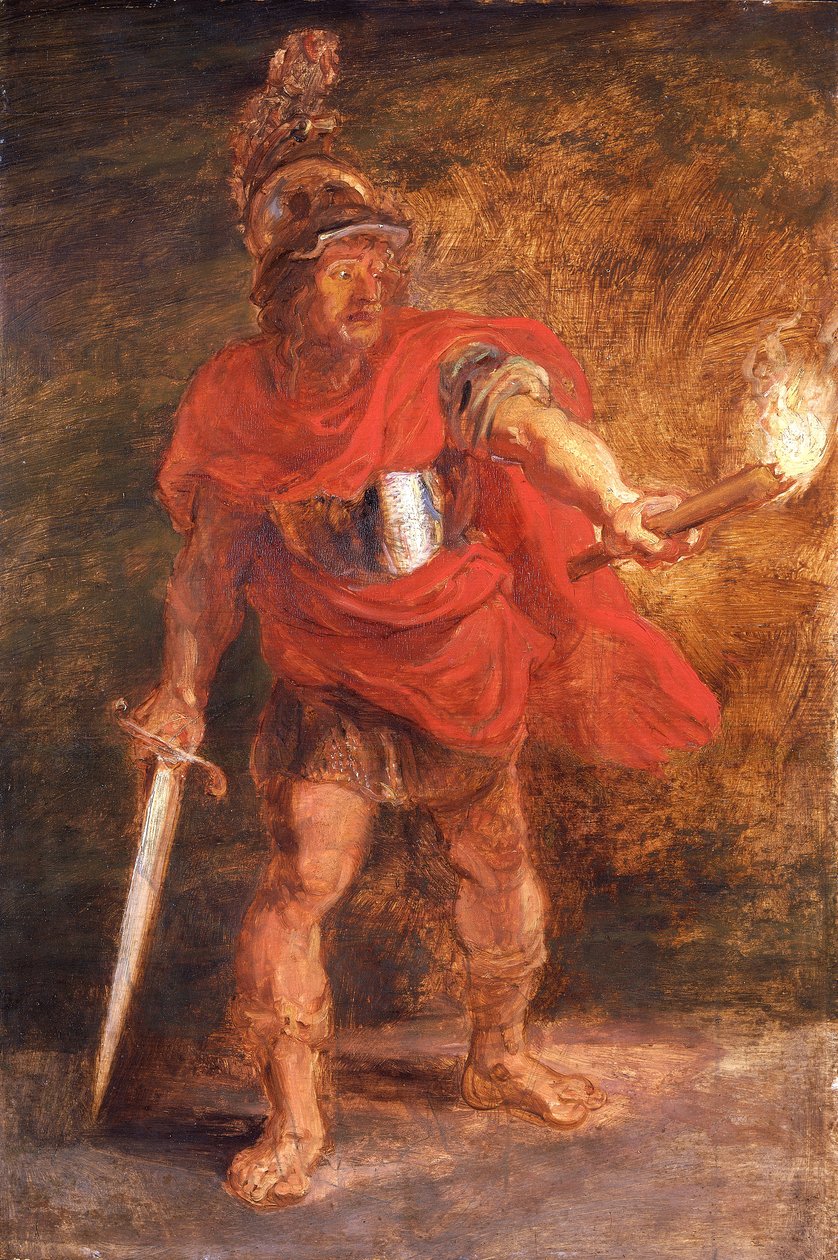 Æneas i underverdenen, c1600-1640. af Peter Paul Rubens