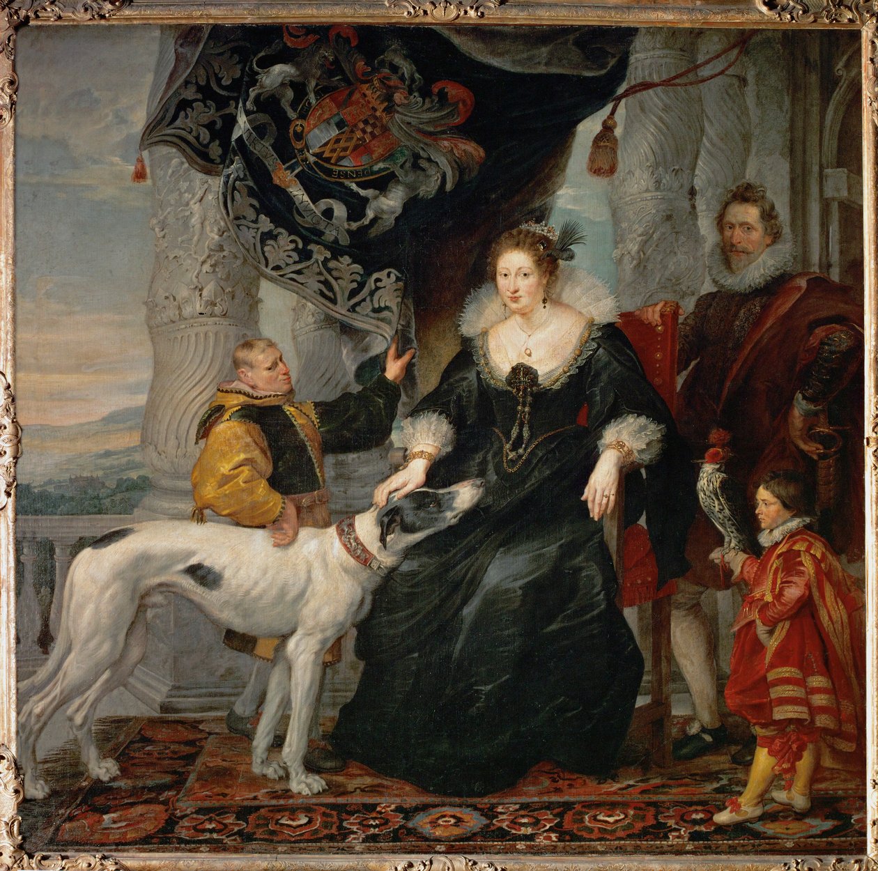 Alathea Talbot, grevinde af Shrewsbury (maleri på lærred) af Peter Paul Rubens