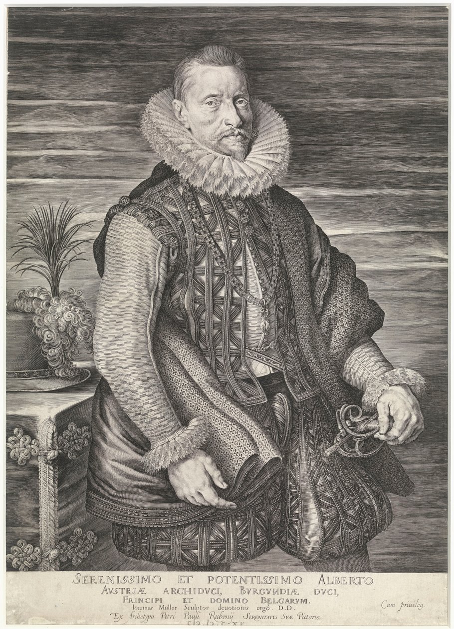 Albrecht, ærkehertug af Østrig af Peter Paul Rubens