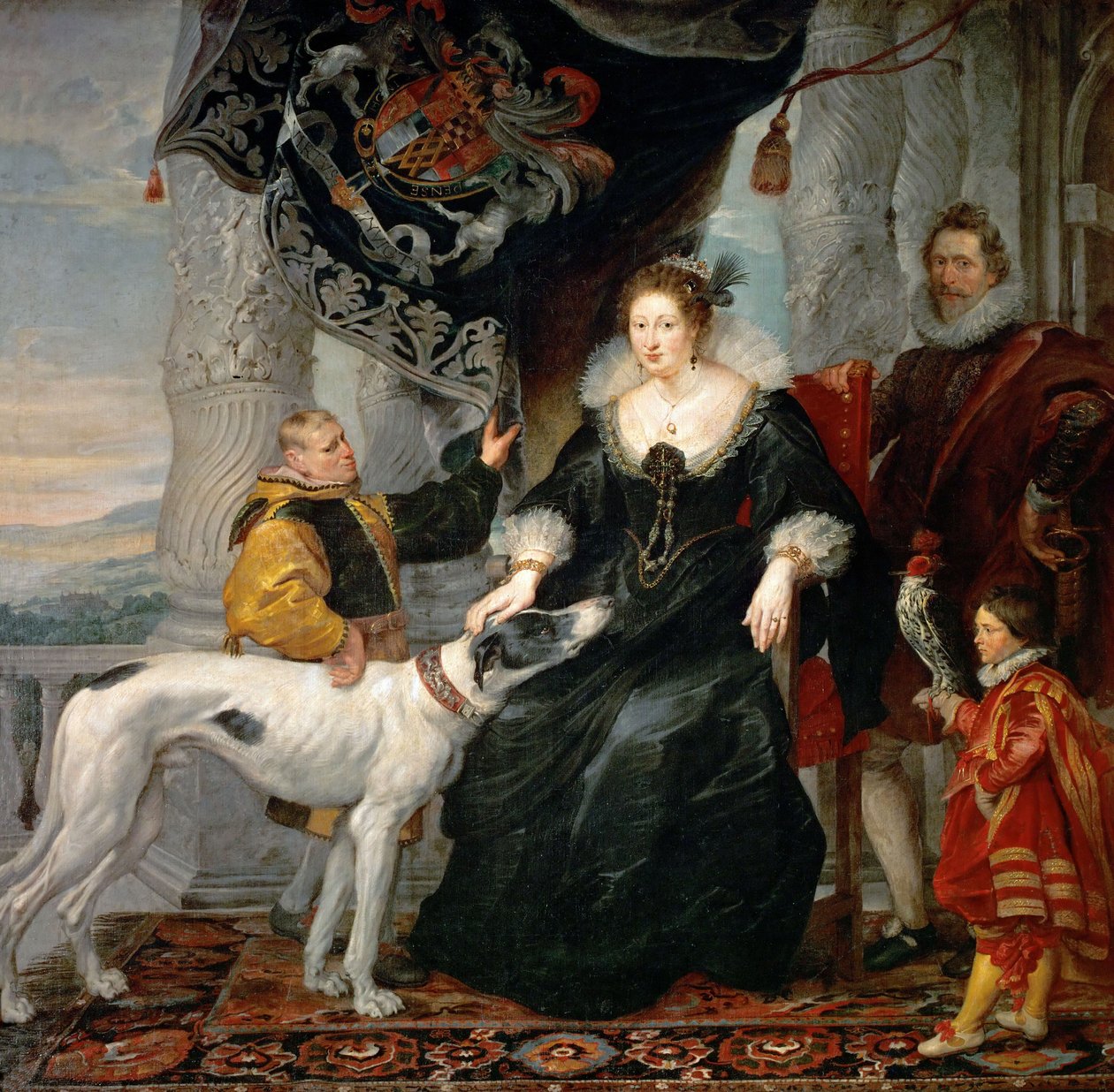 Alethea Howard, 13. baronesse Furnivall, grevinde af Arundel 1585-1654, født Lady Alethea Talbot, 1 af Peter Paul Rubens