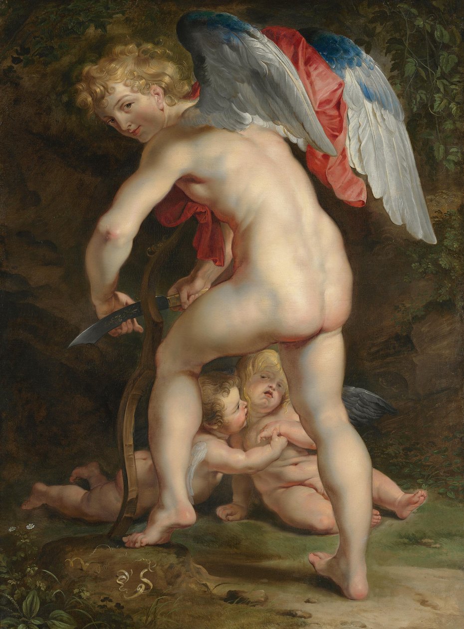 Amor snitter buen af Peter Paul Rubens