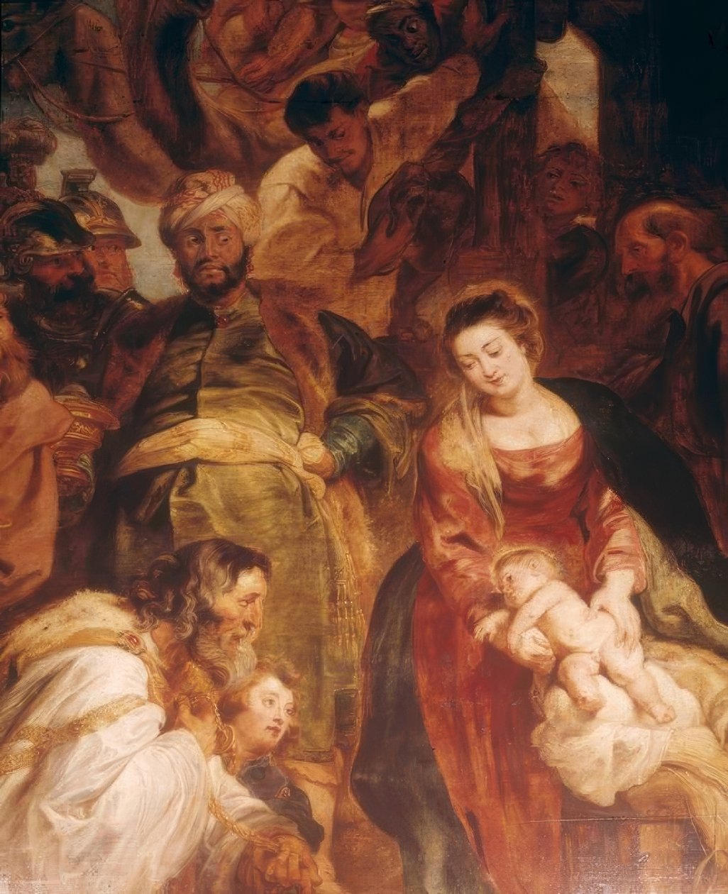 Tilbedelse af magi af Peter Paul Rubens