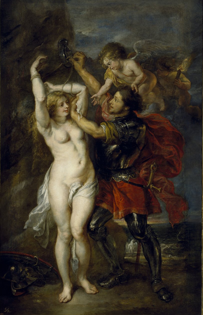 Andromeda befriet af Perseus, 1641-1642 af Peter Paul Rubens