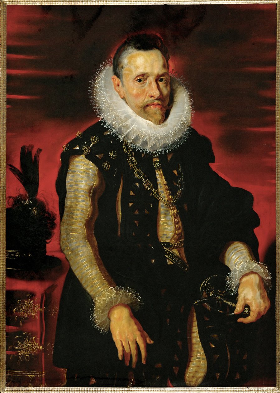 Ærkehertug Albrecht VII, guvernør i Nederlandene af Peter Paul Rubens