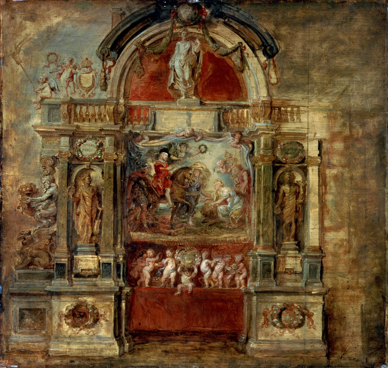 Prins Ferdinands ankomst, 1634. af Peter Paul Rubens