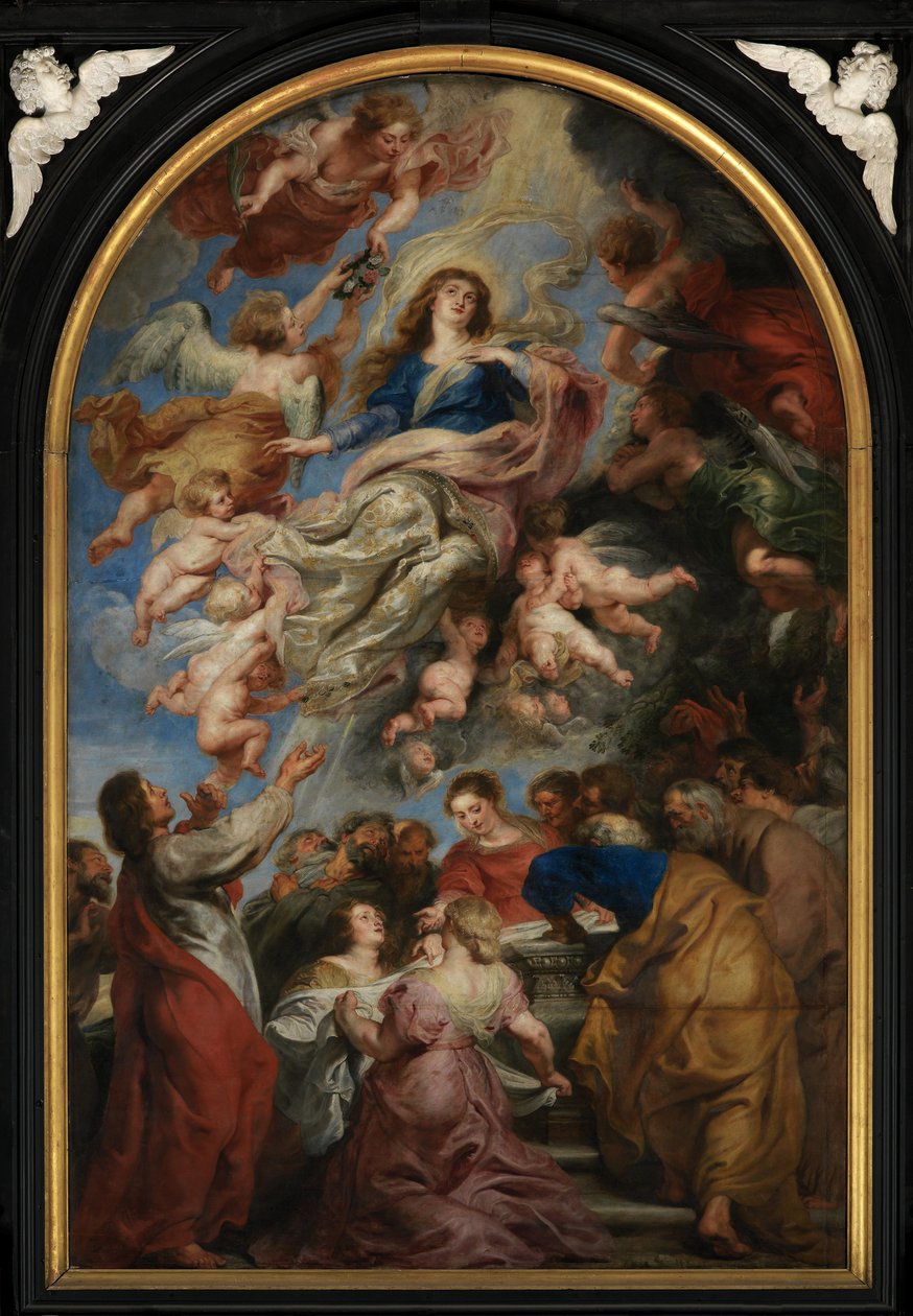 Jomfruens antagelse af Peter Paul Rubens