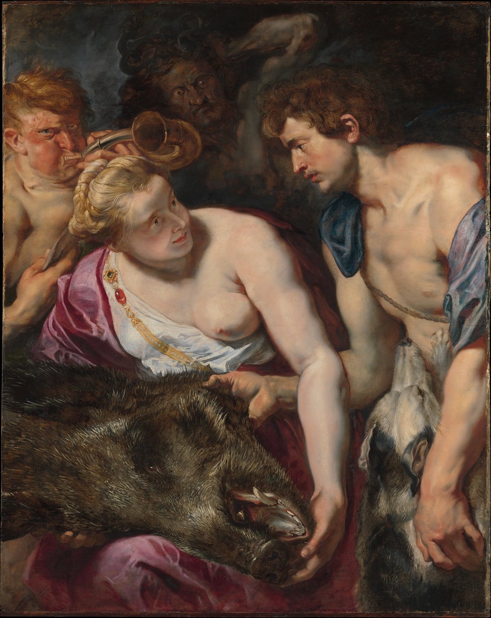 Atalanta og Meleager af Peter Paul Rubens