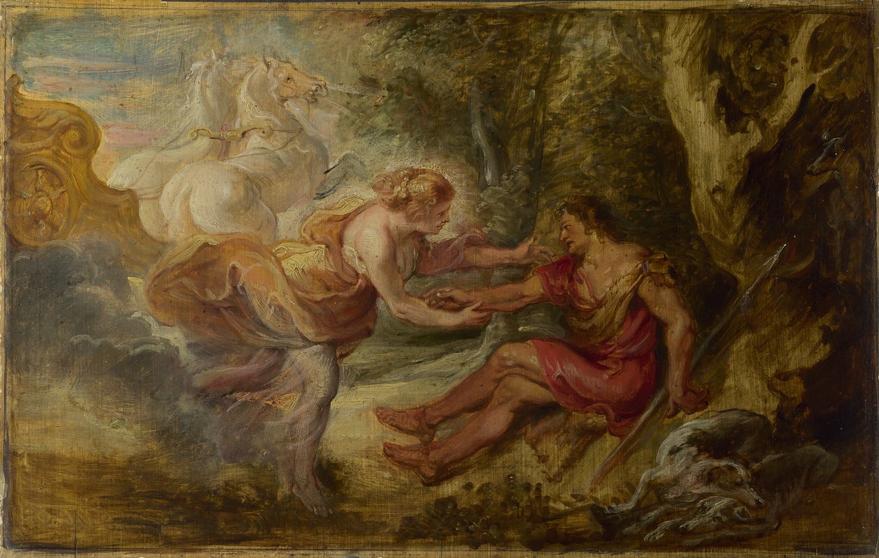 Aurora bortfører Kefalos af Peter Paul Rubens